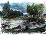 AM TEICH, Kreide, 50 x 70 cm.jpg